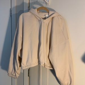 COPY - H&M Oversized Zip Up Cinched Sweater